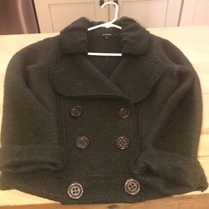 ITALIAN WOOL DARK GREEN JACKET